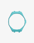 Watch Case in turquoise For AP x Swatch Royal Pop - Crown At 3 image