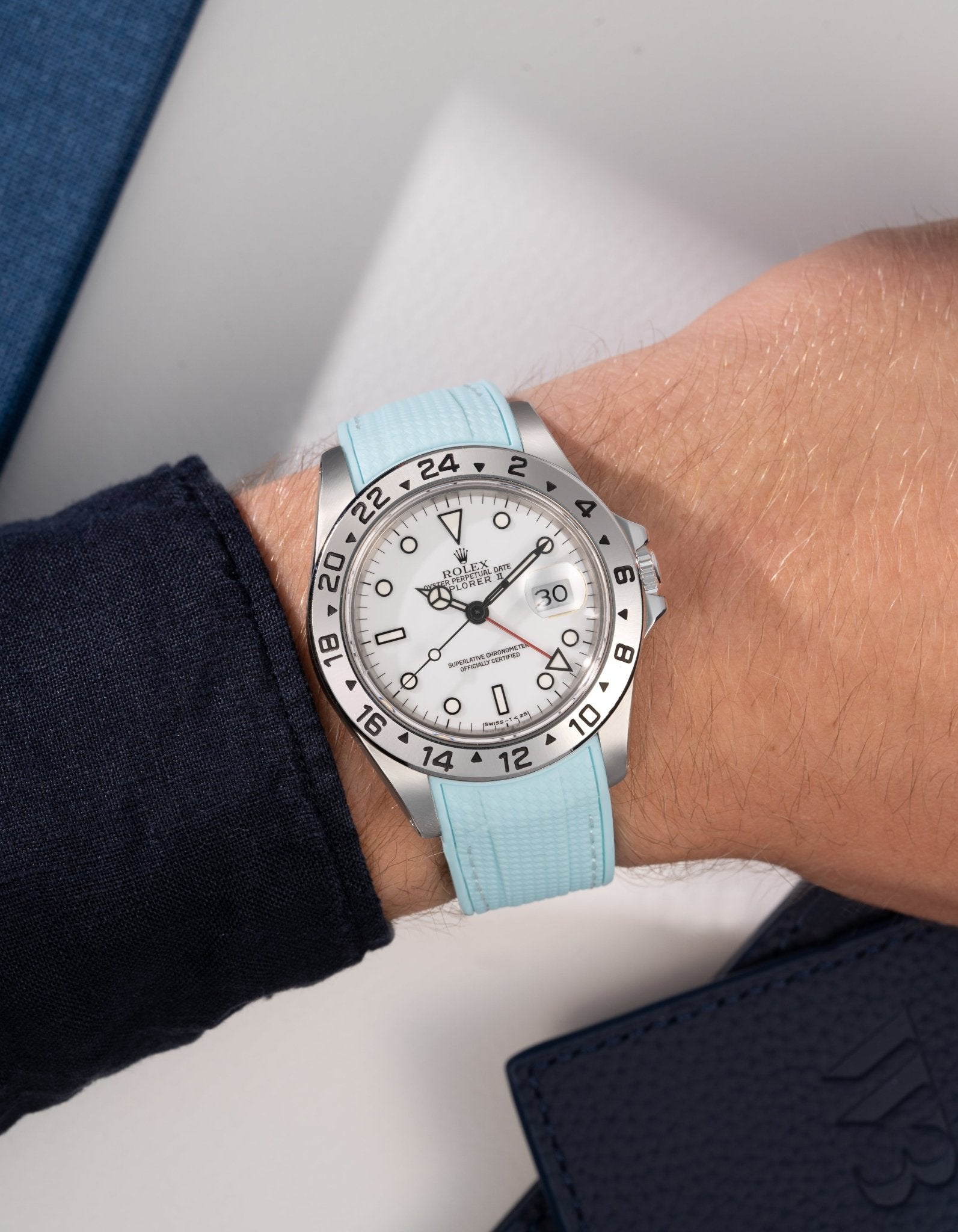 Rolex Explorer 16570 On Wrist On Wrist Rolex Explorer Ii 16570