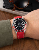 Premium Rubber Strap for Rolex GMT Master II 16710 Coke - Wristbuddys