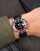 Premium Rubber Strap for Rolex GMT Master II 16710 Coke - Wristbuddys