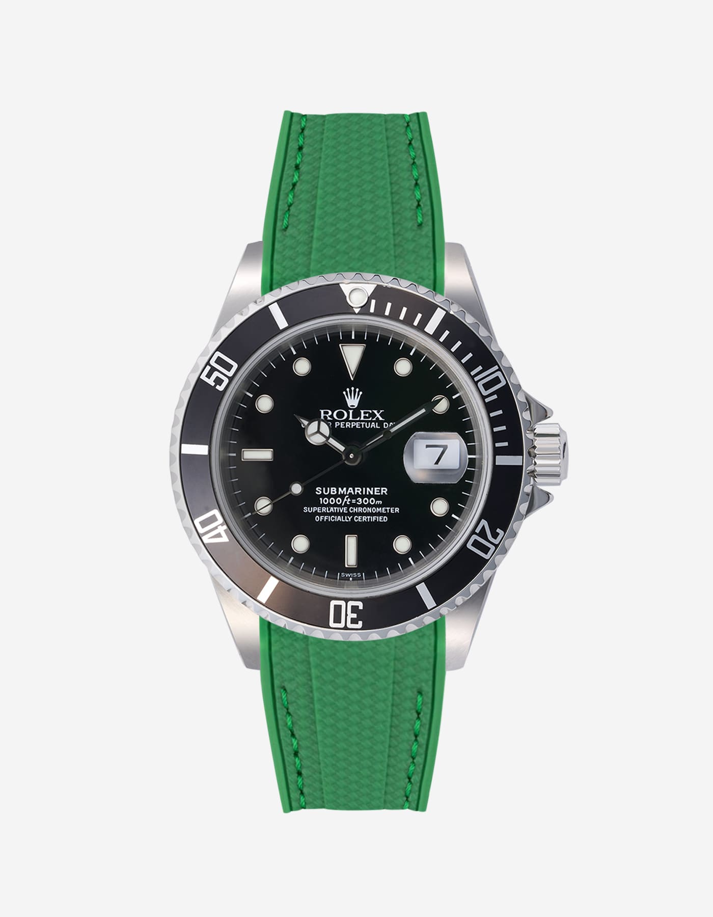 Wristbuddys Premium Rubber Strap for Rolex Submariner 16610