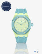 Rubber Strap For AP x Swatch Royal Pop Blaue Acht image