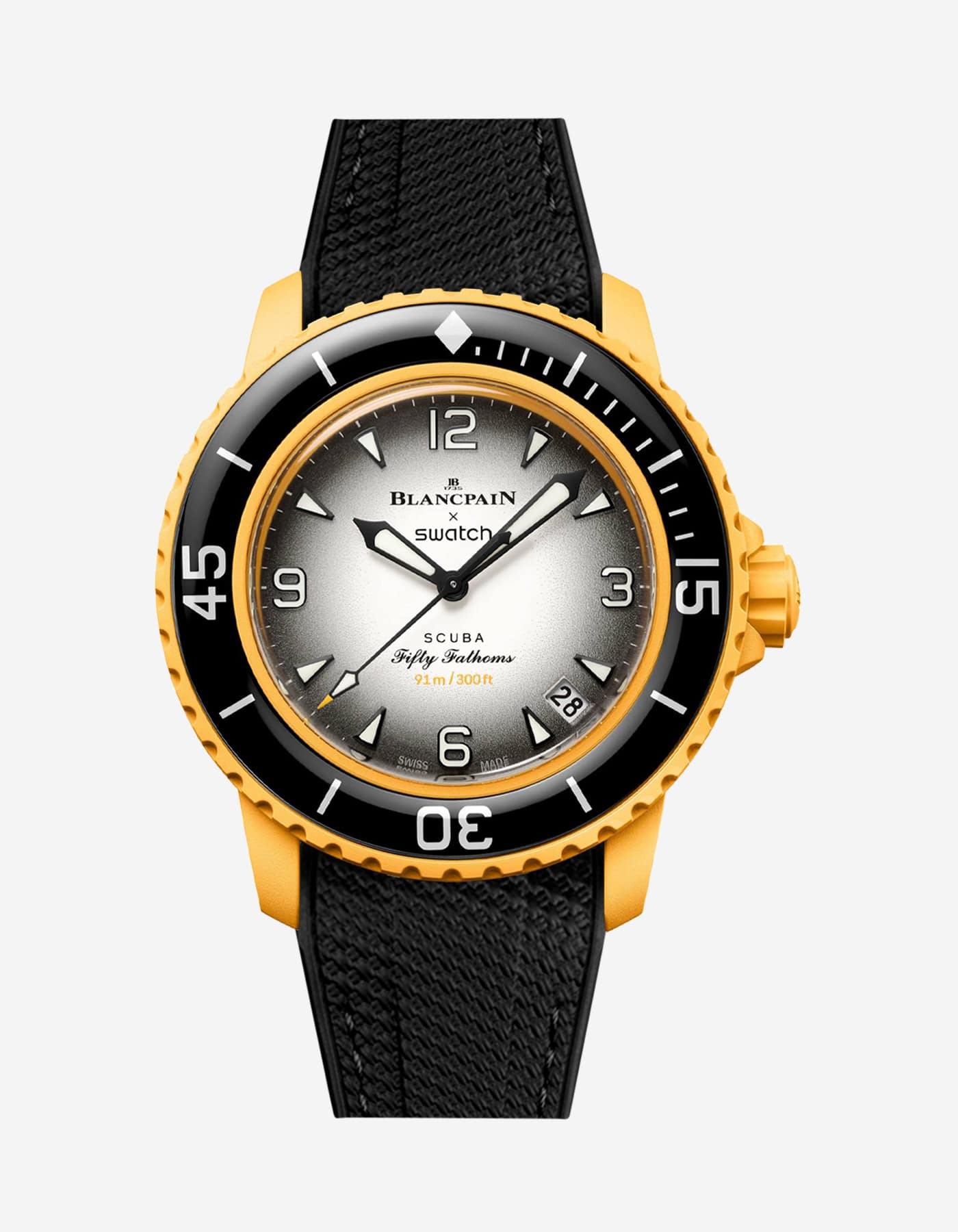 Rubber Strap for Blancpain X Swatch Pacific Ocean - Wristbuddys