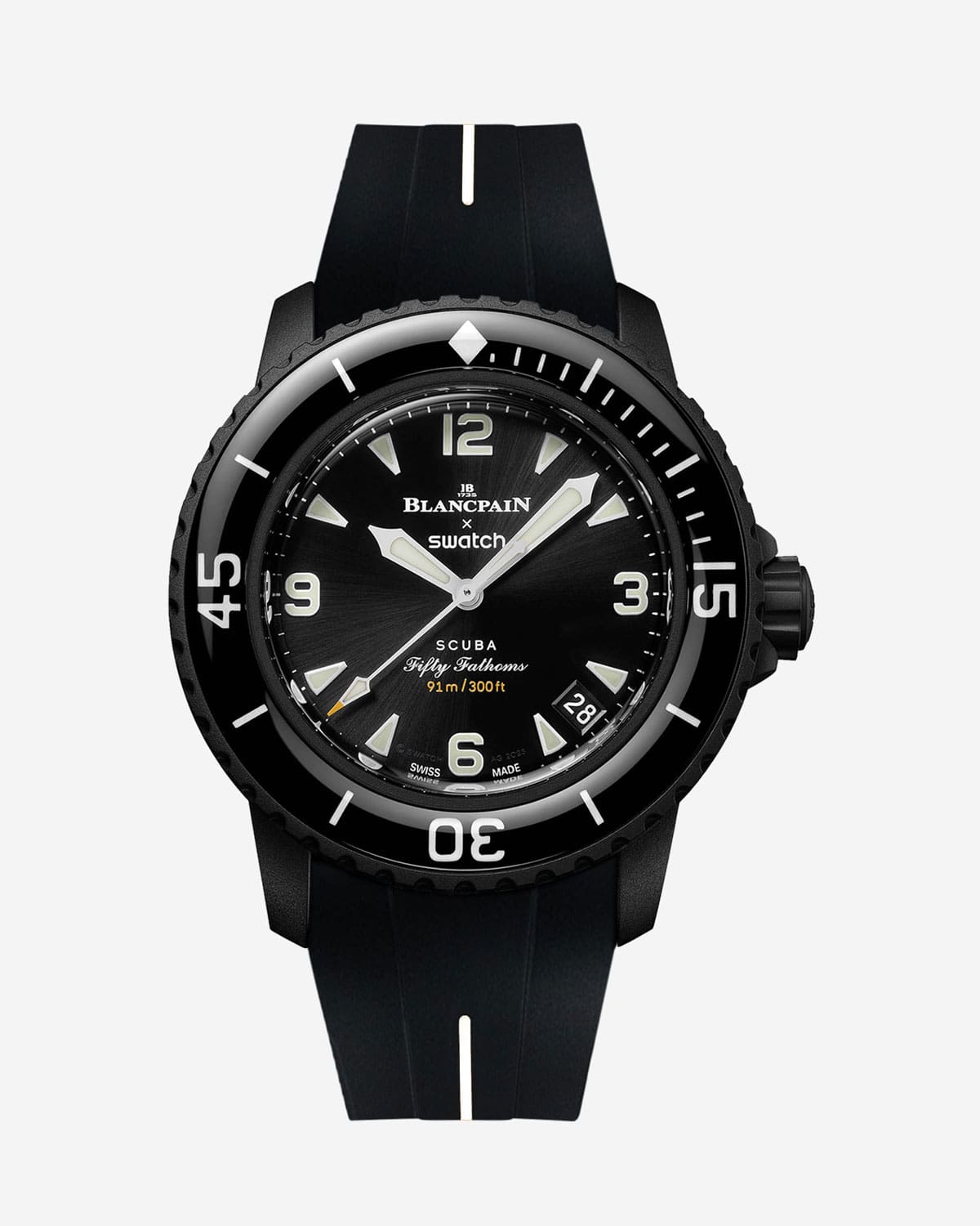 Rubber Strap for Blancpain X Swatch The Ocean Of Storms - Wristbuddys