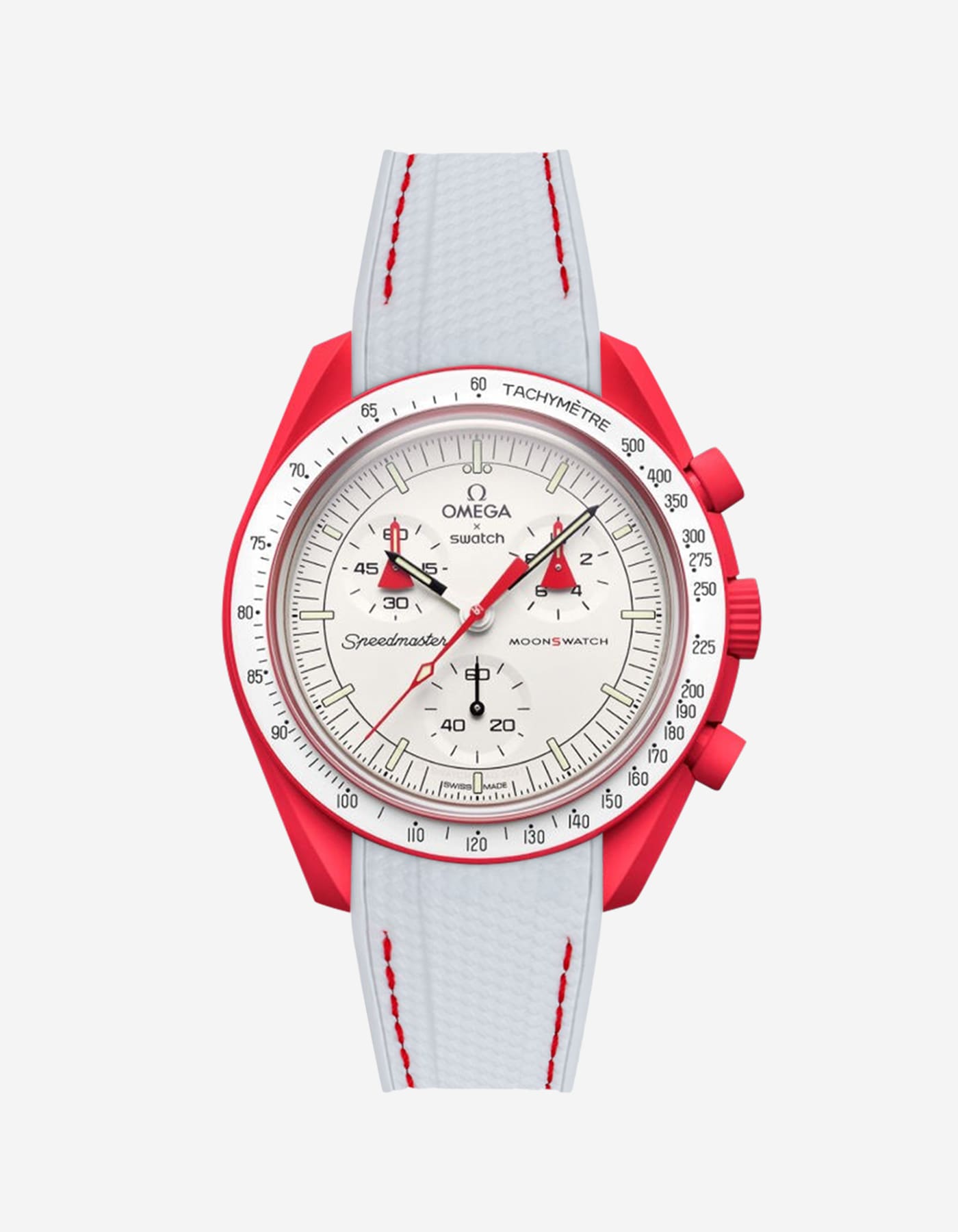 Rubber Strap for Omega X Swatch MoonSwatch Mission to Mars - Wristbuddys