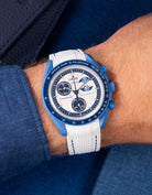 Rubber Strap for Omega X Swatch MoonSwatch Mission to the Super Blue Moonphase - Wristbuddys