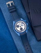 Rubber Strap for Omega X Swatch MoonSwatch Mission to the Super Blue Moonphase - Wristbuddys