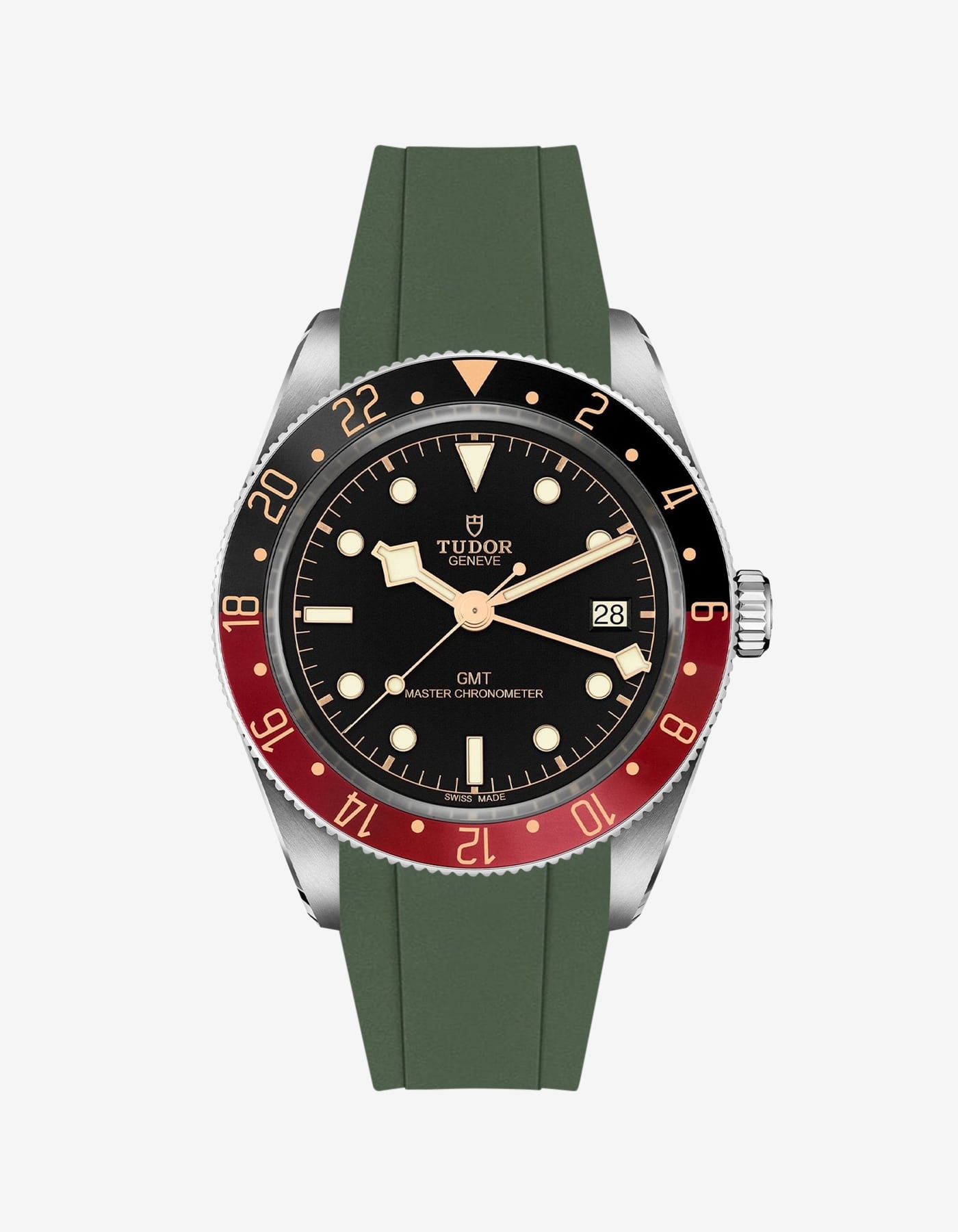 Rubber Strap for Tudor Black Bay 58 GMT - Wristbuddys