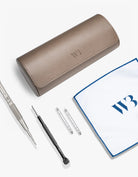 Black Month Kit – Taupe 3 Slot Watch Roll Edition