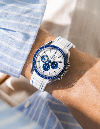 Rubber Strap for Omega Speedmaster “Silver Snoopy Award”