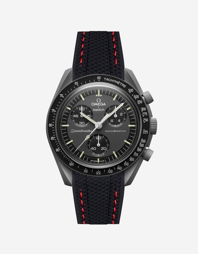 Vertech Black & Red Stitches