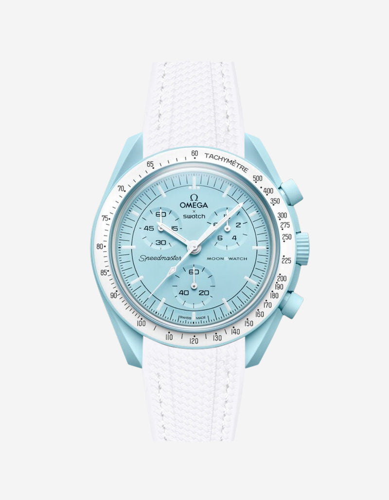 Rubber Watch Strap for Omega X Swatch MoonSwatch Mission to Uranus